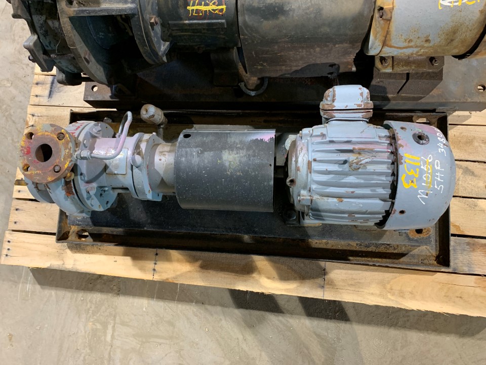 Worthington D1011 3x1.5-6 DI Centrifugal Pump with US Electric 5